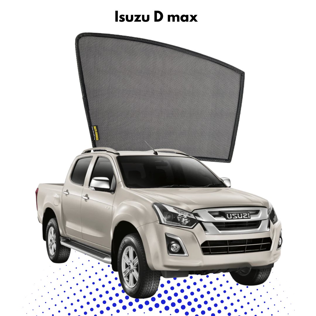 Isuzu D-Max 2nd gen RT Car Shades (2011-2024)