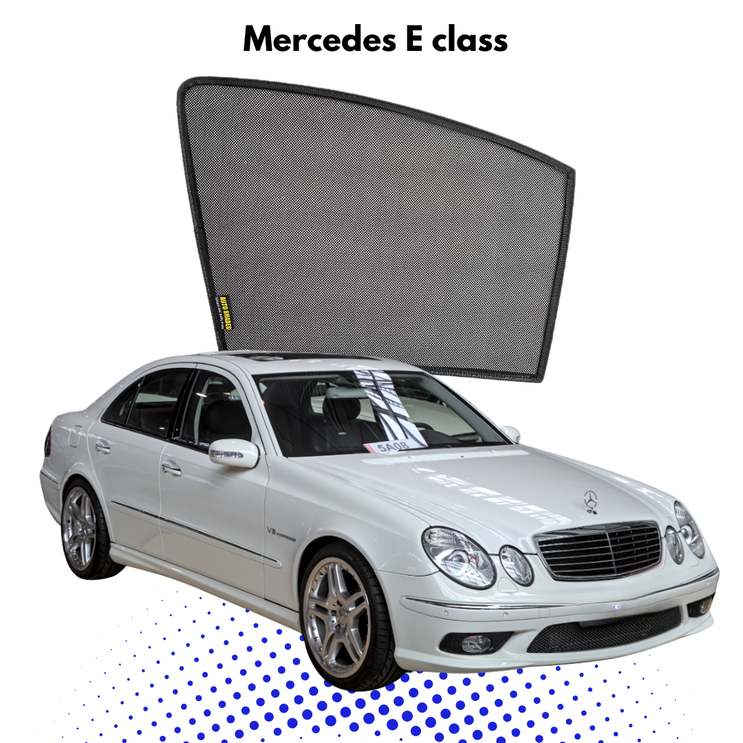 Mercedes Benz E-Class W211 Gen3 Car Shades (2001 - 2009)