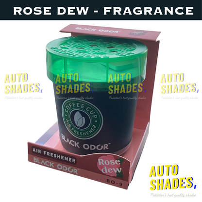 Black Odor Car Fragrance - Rose Dew