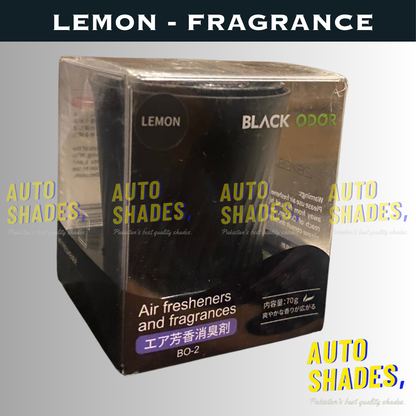 Black Odor Car Fragrance - Lemon