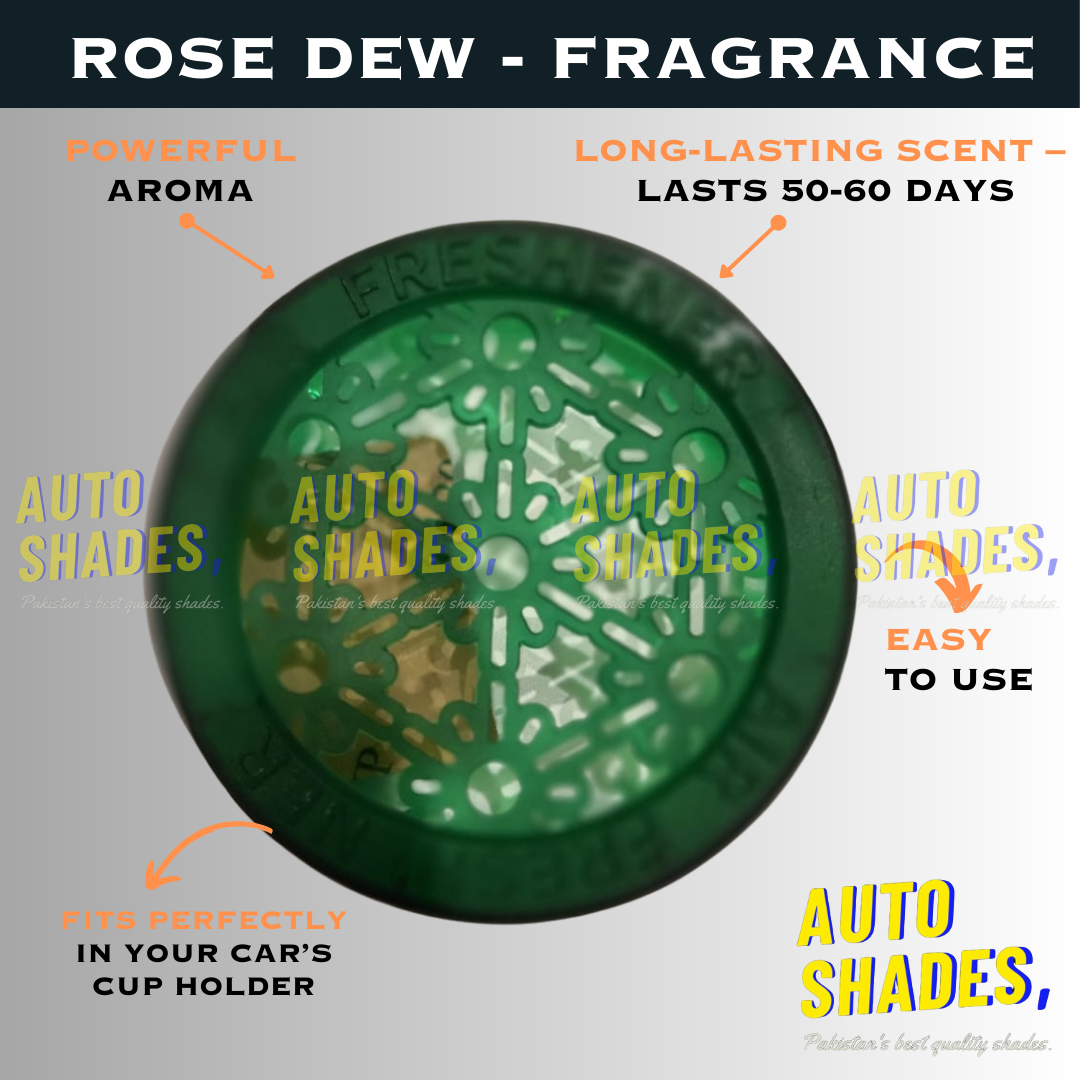 Black Odor Car Fragrance - Rose Dew