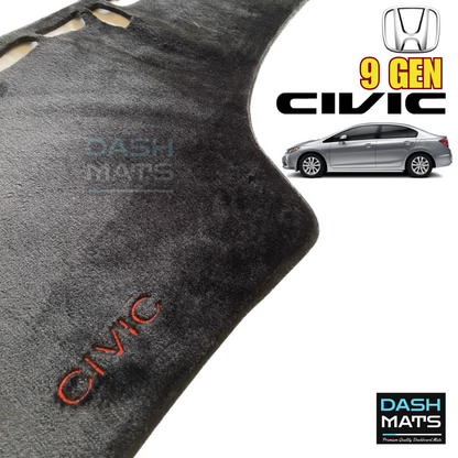 Honda Civic Dash Mat Velvet (2012-2016)