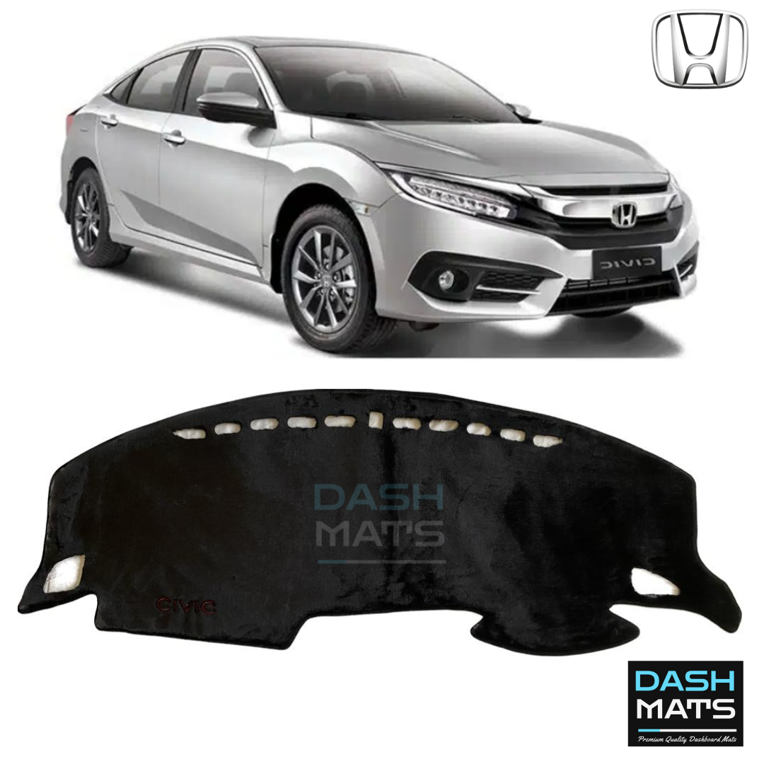 Honda Civic Dash Mat Velvet (2016-2021)