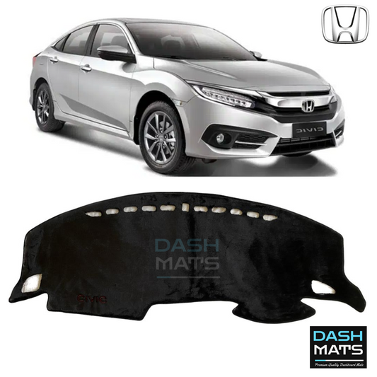Honda Civic Dash Mat Velvet (2016-2021)