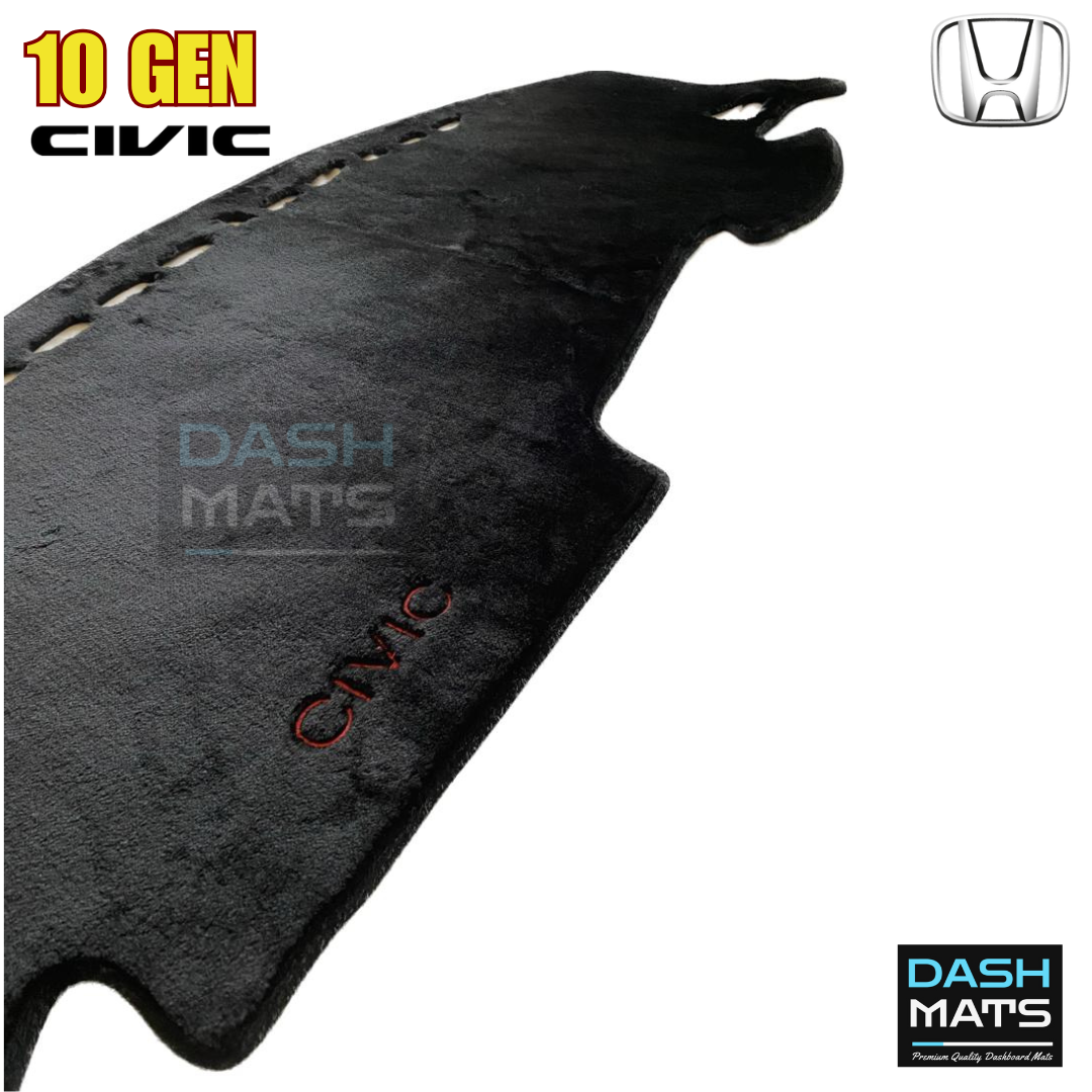Honda Civic Dash Mat Velvet (2016-2021)