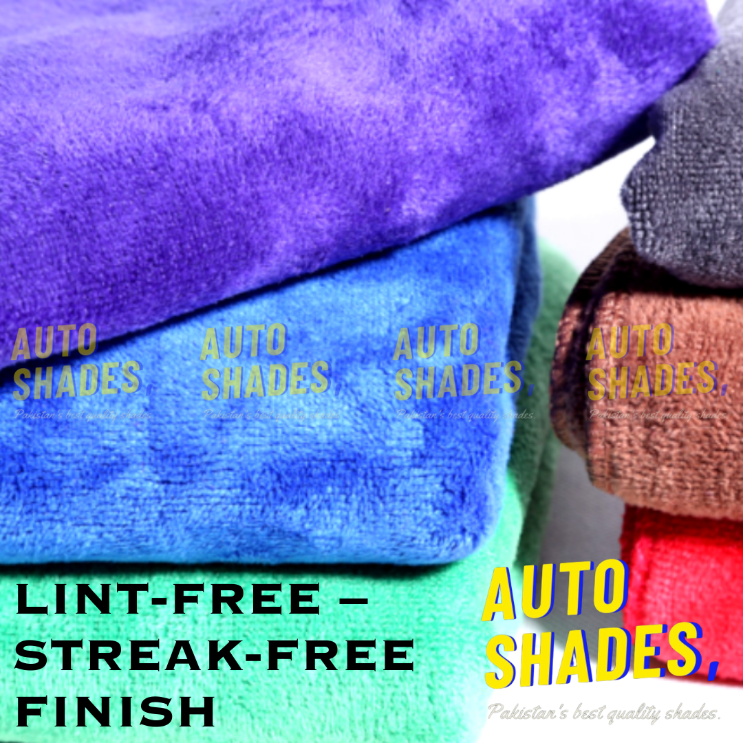 Microfiber Cloth - Multi Color (Size – 55cm x 35cm)