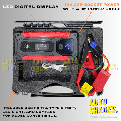 Multi Functional Jump Starter - Chargeable