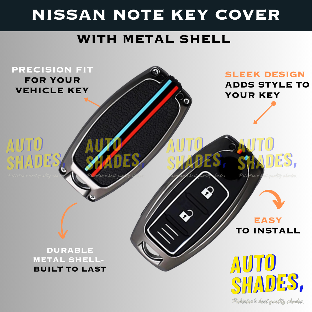 Nissan Note key Cover With Metal Shell