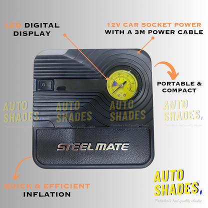 Tire Inflator - SteelMate (Model PO3)