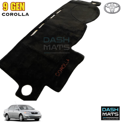 Toyota Corolla Dash Mat Velvet (2003-2008)