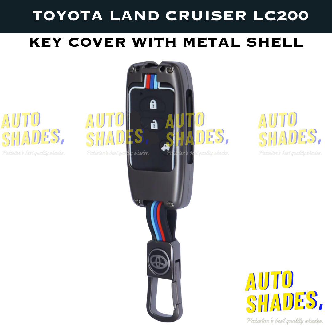 Toyota Land Cruiser Lc200 Key Cover With Metal Shell