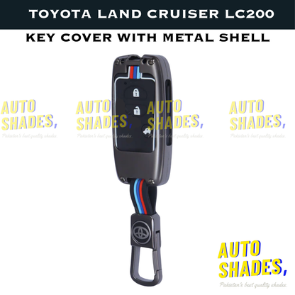Toyota Land Cruiser Lc200 Key Cover With Metal Shell